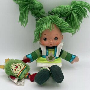 Vintage Rainbow Brite Patty O'Green Doll & Lucky Sprite 1983 Mattel Hallmark